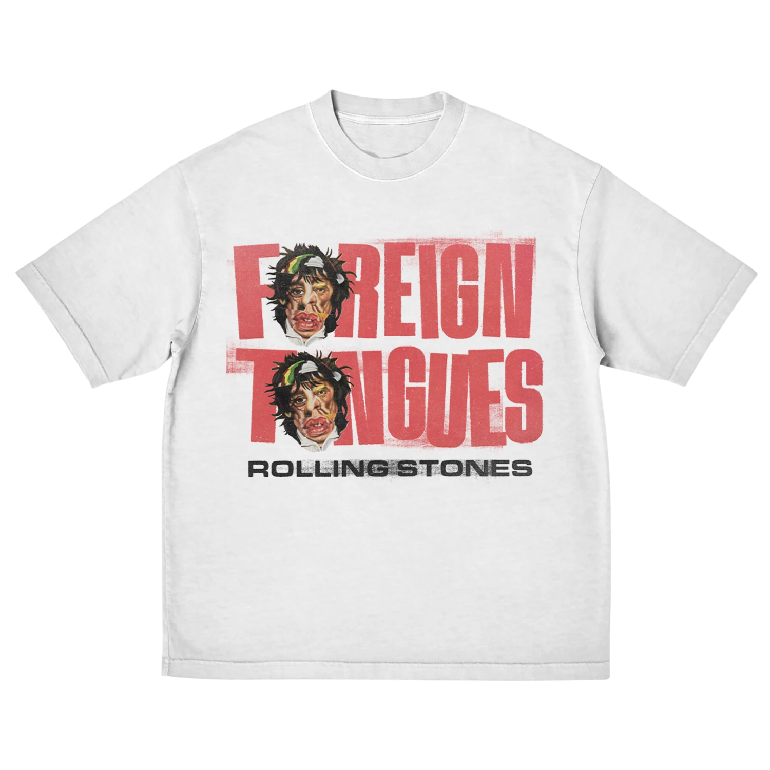 The Rolling Stones - T-Shirt Foreign Tongues