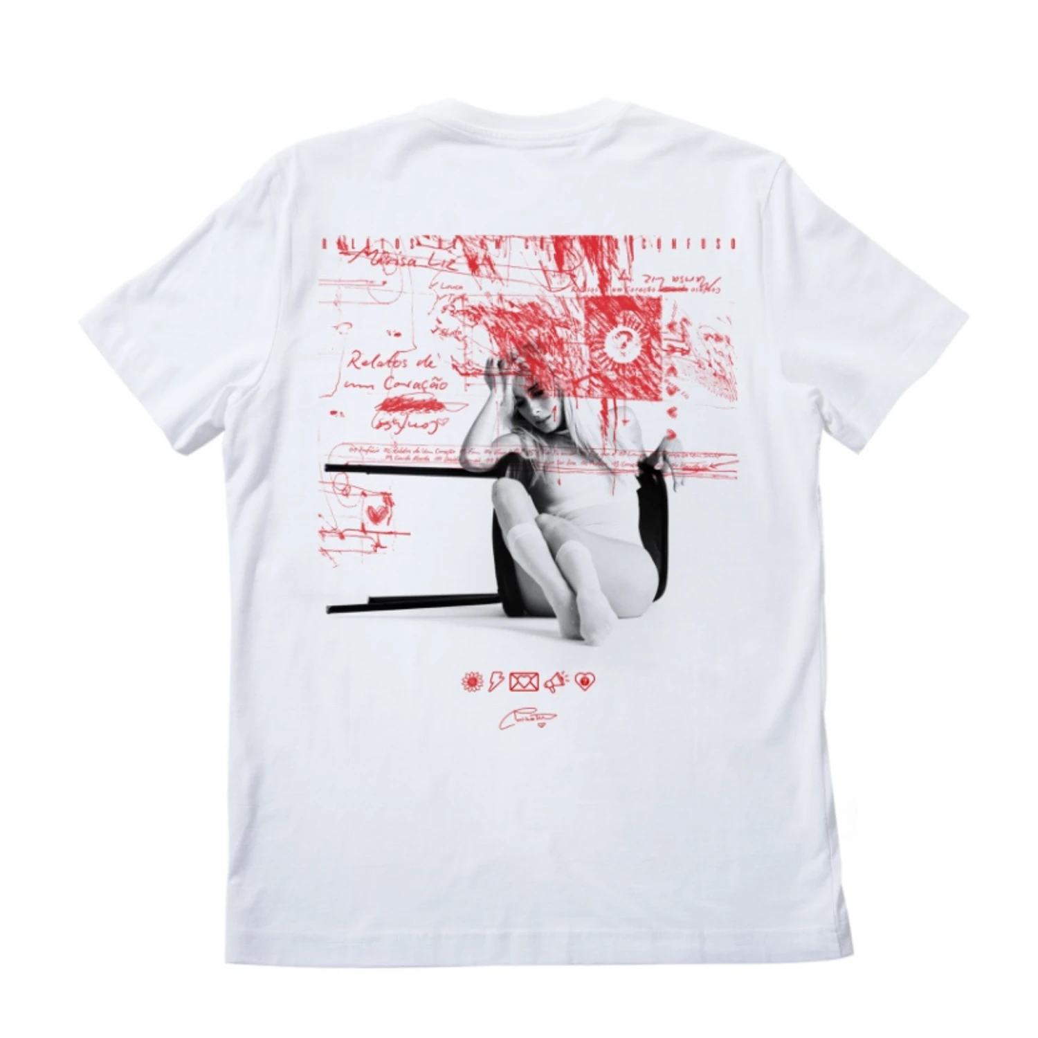Marisa Liz - T-Shirt Relatos de um Coração Confuso — alternative view
