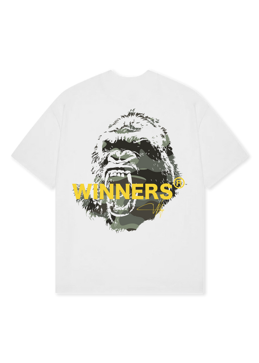 CAMOUFLAGE APE / GREEN GRAPHIC flat mockup