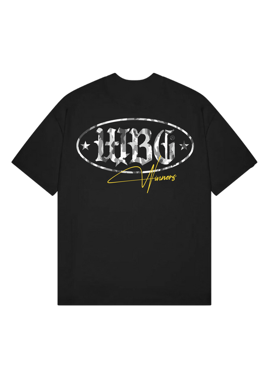 WINNERS / BLACK TEE flat mockup