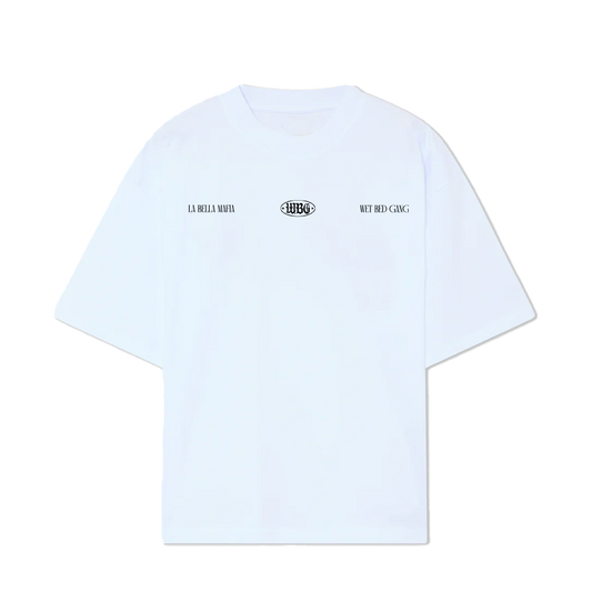 LA BELLA MAFIA WHITE TEE — alternate view