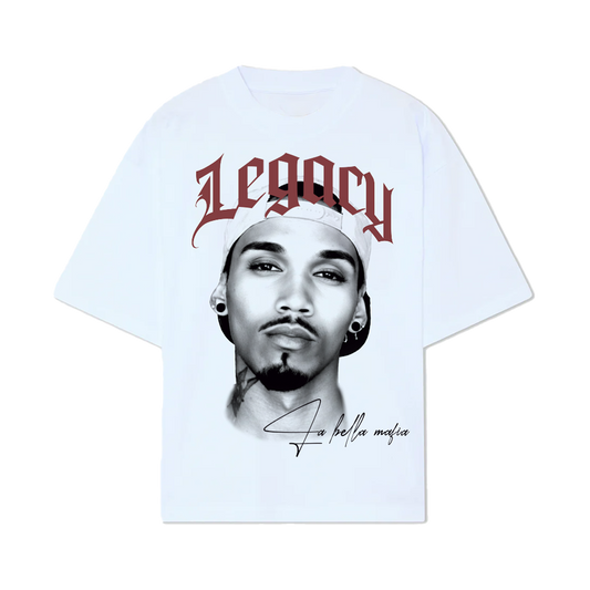 ROSSI LEGACY WHITE TEE — first view