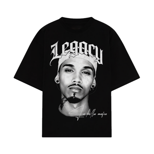 ROSSI LEGACY BLACK TEE — first view